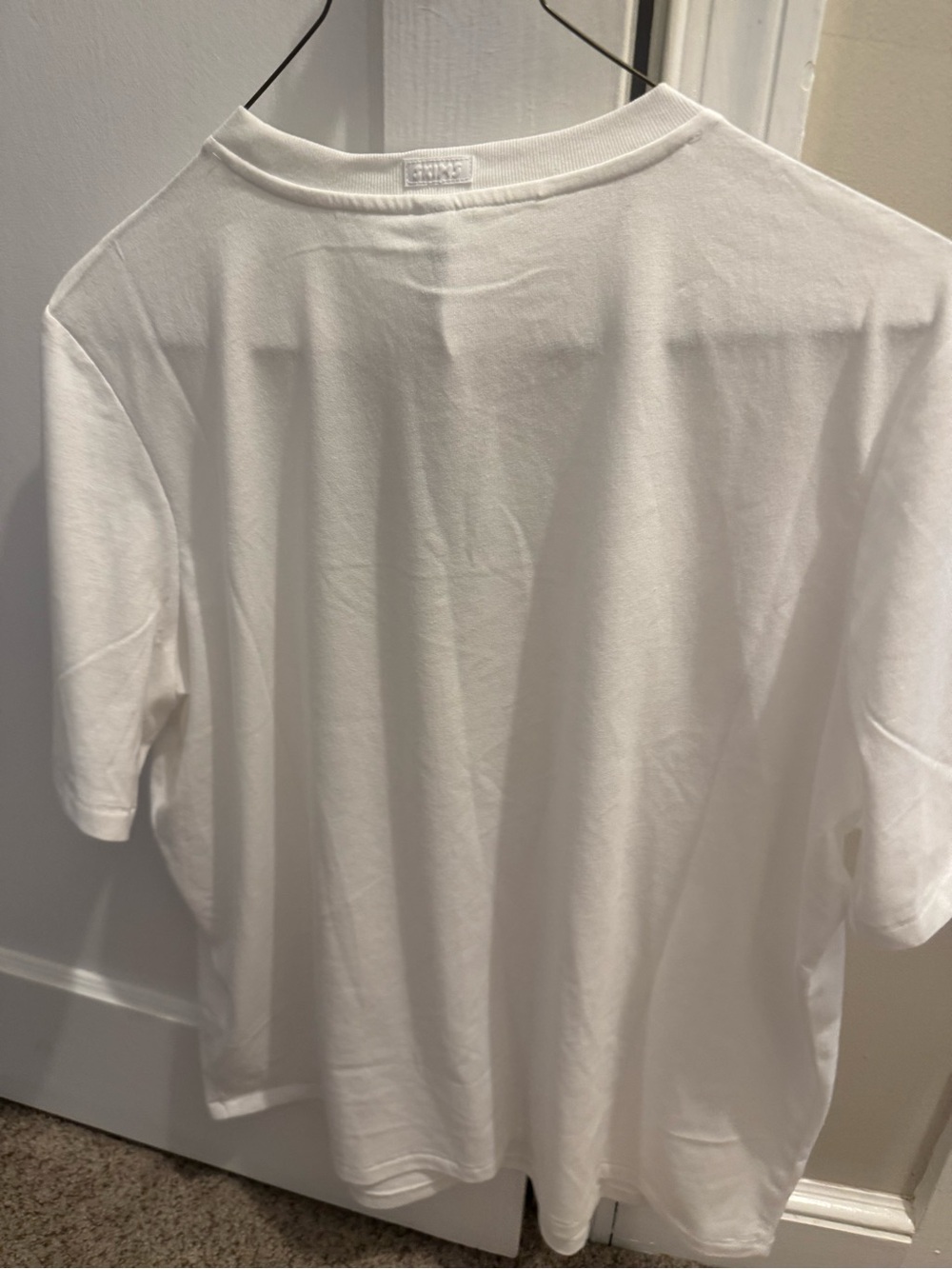 SKIMS White Short Sleeve Crew T‑Shirt - Picture 4 of 5